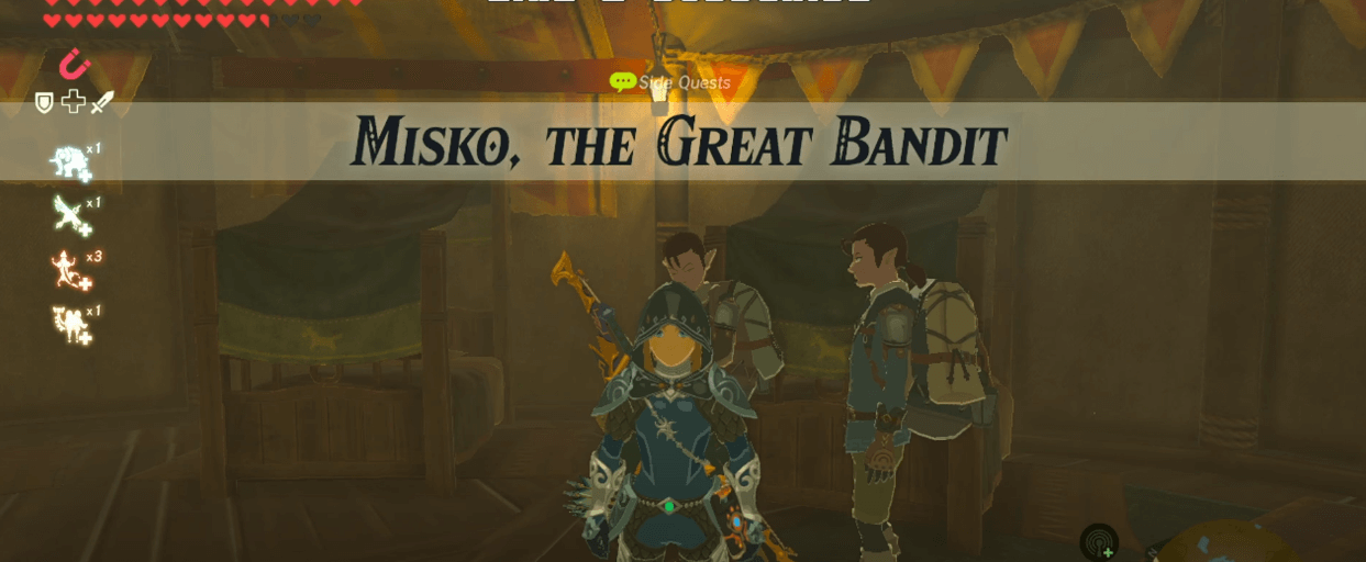 Missão Misko the Great Bandit