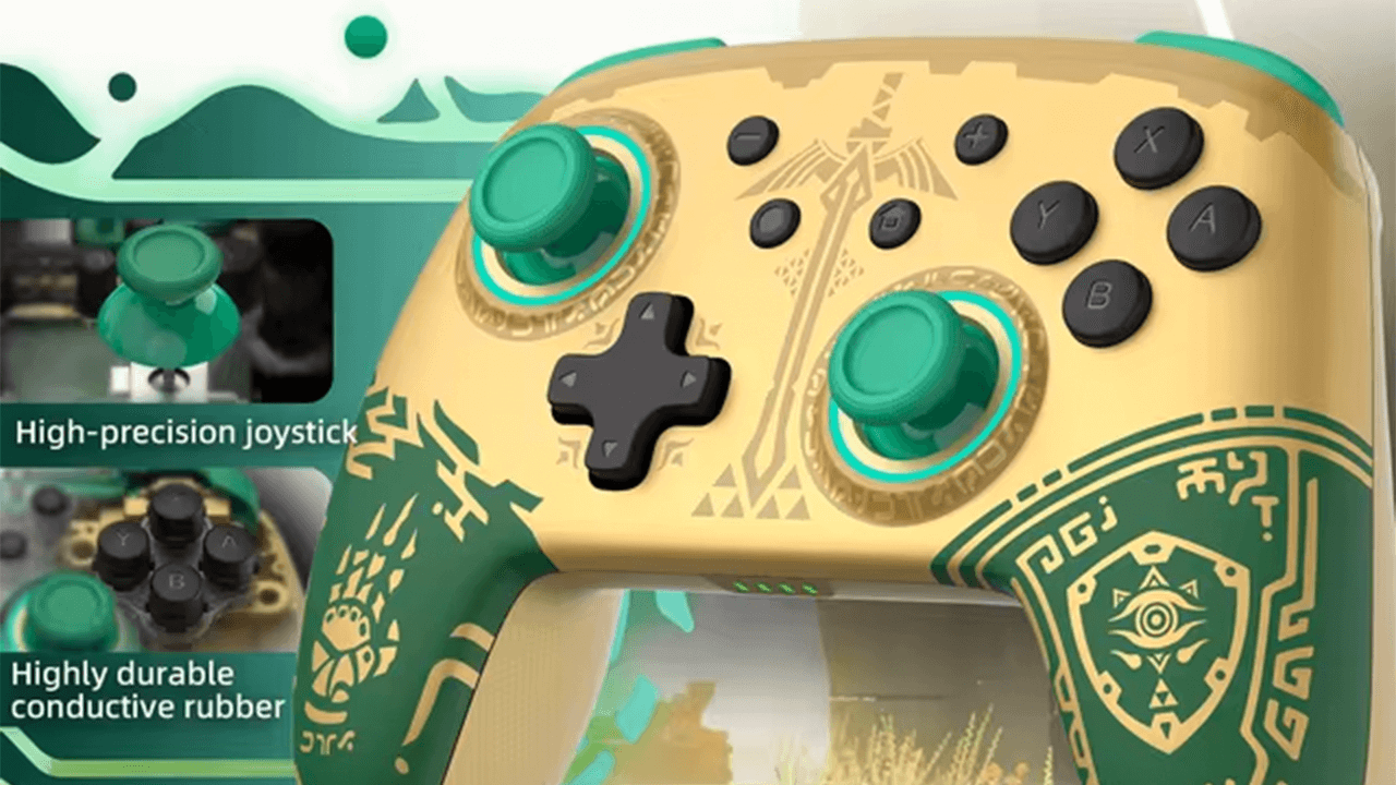 Controle Zelda Tears of the Kingdom