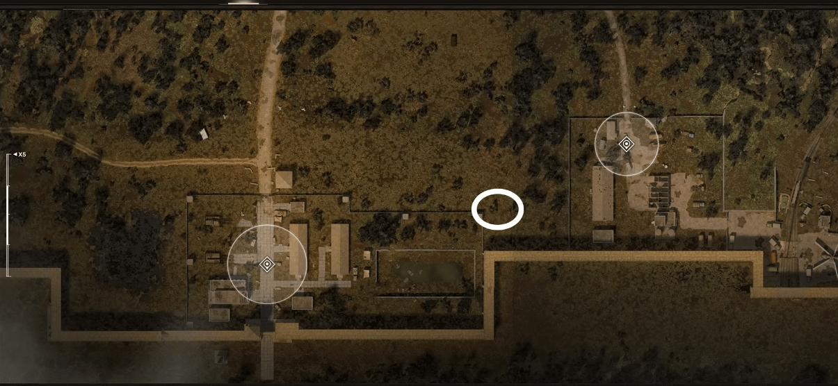 mapa Lesser Zone